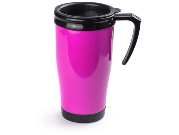 Taza de plastico con tapa personalizada Taza de plastico con tapa personalizada