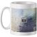 Taza mug blanca de 300 ml impresa a todo color en 360o personalizada blanco