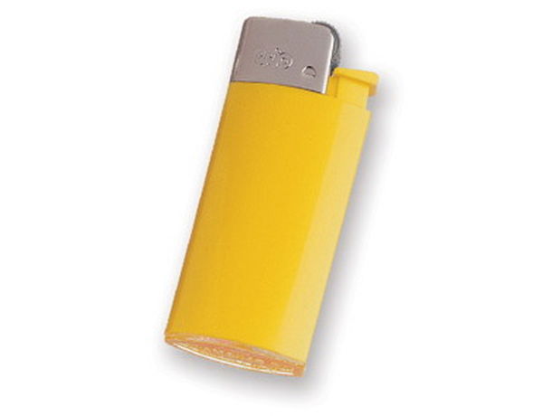 Mini encendedor brio pocket clipper personalizado amarillo Mini encendedor brio pocket clipper personalizado amarillo