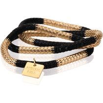 Pulsera tireas antonio miro personalizada negro natural Pulsera tireas antonio miro personalizada negro natural