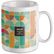Taza mug blanca de 300 ml impresa a todo color en 360o economica blanco