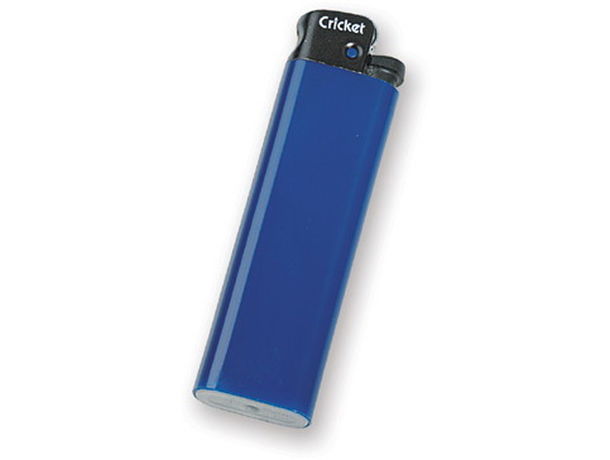 Encendedor large cricket personalizado azul Encendedor large cricket personalizado azul
