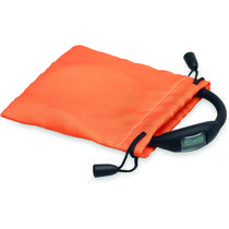 Bolsa pequena de poliester barata naranja Bolsa pequena de poliester barata naranja