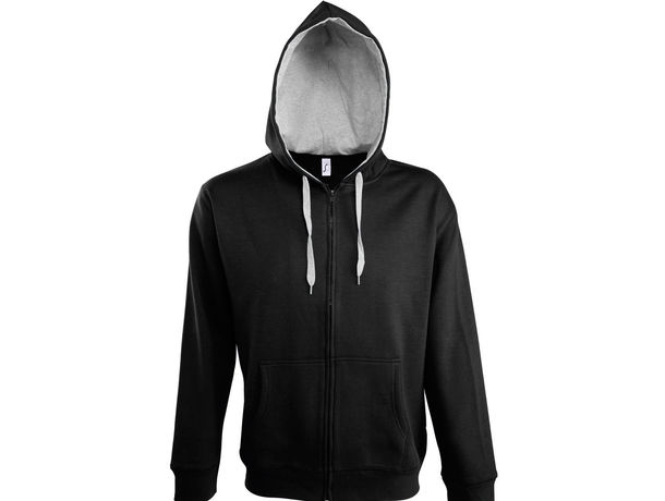 Sudadera con capucha soul men sols 290 merchandising negro Sudadera con capucha soul men sols 290 merchandising negro