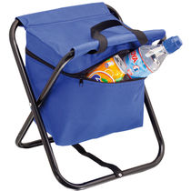 Silla y nevera de playa 2 en 1 personalizada azul