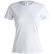 Camiseta mujer 150 gr m2 algodon ring spun de mujer 150 personalizada blanco