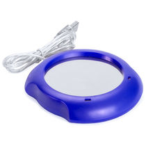 Calentador usb para tazas personalizado azul Calentador usb para tazas personalizado azul