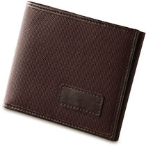 Billetero con monedero en piel y tejido personalizado Billetero con monedero en piel y tejido personalizado