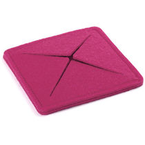 Posavasos cuadrados de fieltro personalizado Posavasos cuadrados de fieltro personalizado
