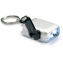 Llavero mini linterna dinamo personalizado Llavero mini linterna dinamo personalizado