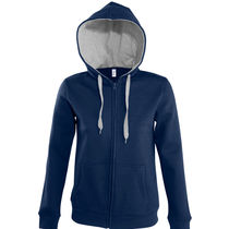 Sudadera con capucha de mujer soul women sols 290 personalizada azul oscuro Sudadera con capucha de mujer soul women sols 290 personalizada azul oscuro