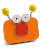 Iman de madera en 4 divertidas formas barato naranja Iman de madera en 4 divertidas formas barato naranja