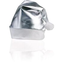 Gorro papa noel plata y dorado shiny personalizado plata Gorro papa noel plata y dorado shiny personalizado plata