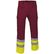 Pantalon reflectante poliester y algodon train personalizado amarillo fluor granate
