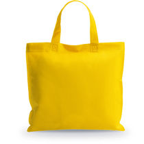 Bolsa non woven de asas cortas personalizada amarillo Bolsa non woven de asas cortas personalizada amarillo