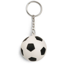Llavero balon de futbol antiestres personalizado blanco negro Llavero balon de futbol antiestres personalizado blanco negro