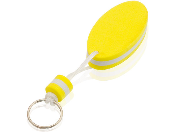 Llavero de eva flotante personalizado amarillo blanco Llavero de eva flotante personalizado amarillo blanco