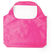 Bolsa plegable barata fucsia