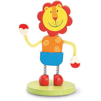 Pinza para papel en madera leon personalizada Pinza para papel en madera leon personalizada
