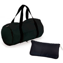Bolsa sencilla plegable personalizada negro Bolsa sencilla plegable personalizada negro