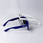 gafas de sol con logotipo de coronita y peugeot con tampografia a 1 colores